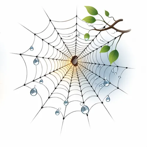 Spider web illustrating the interconnected web of causes behind recurring problems